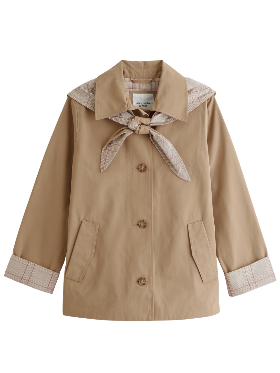 A-Line Trench Coat