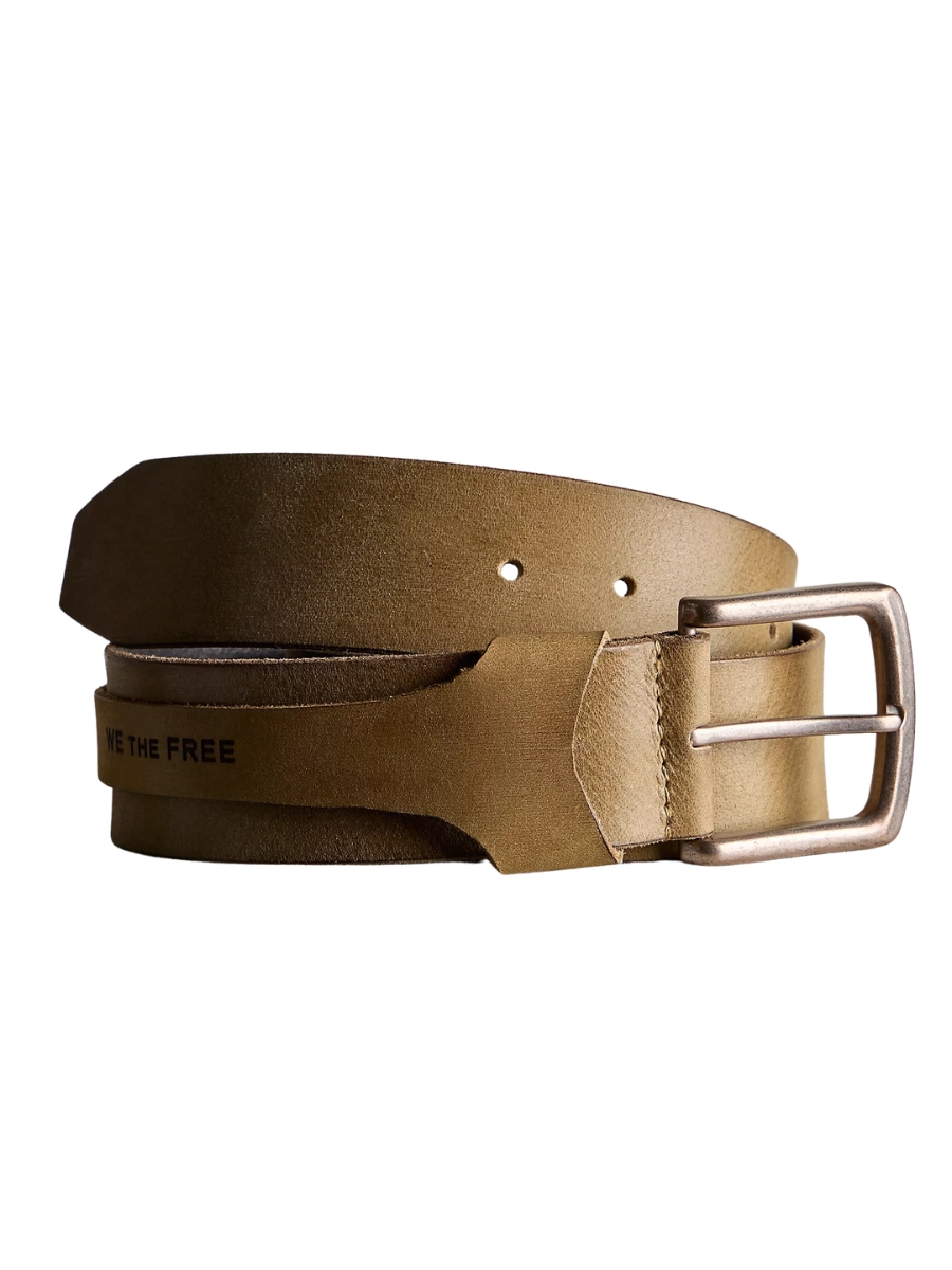 Brown Leather Belt