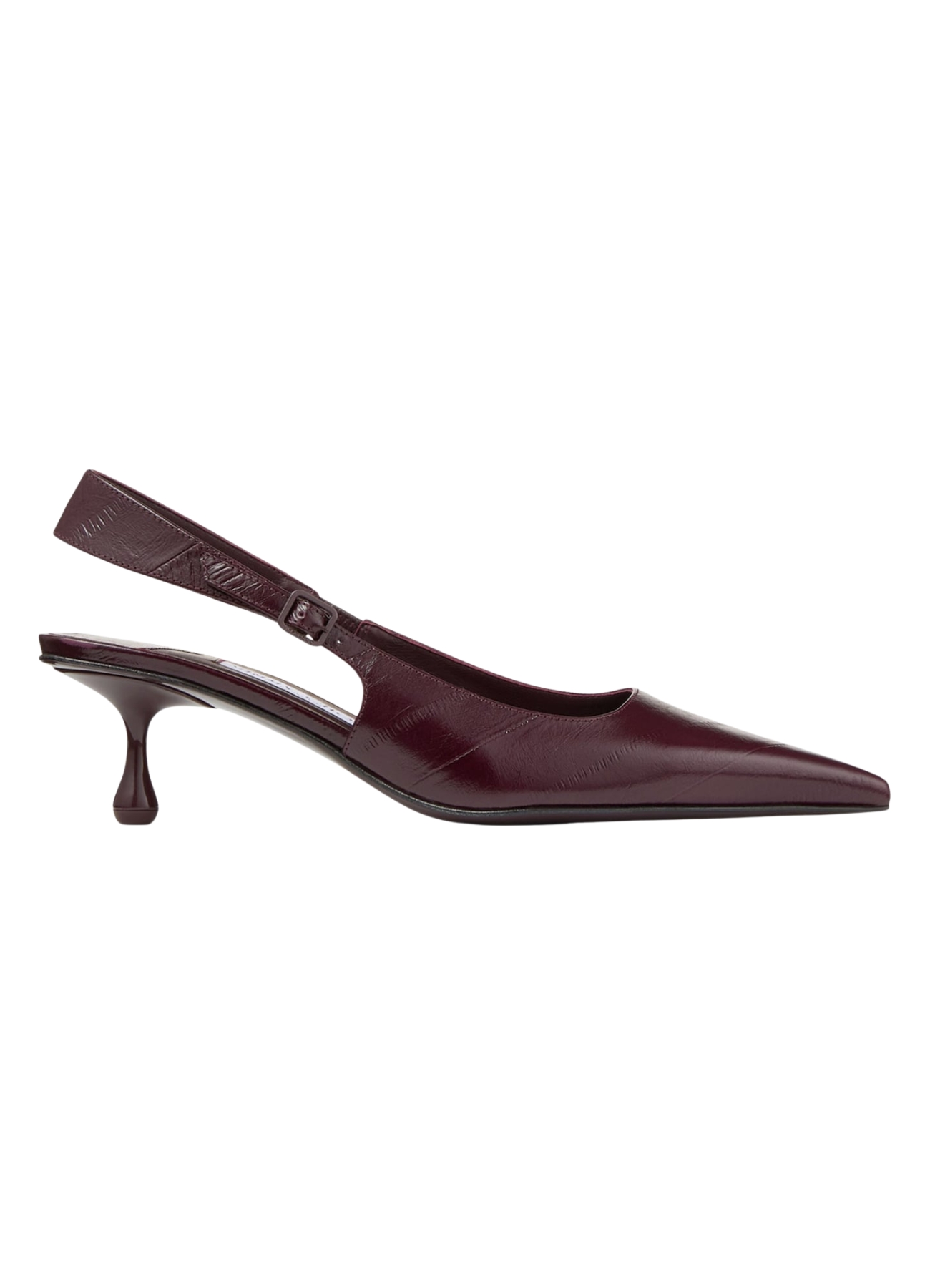 Leather Slingback Pumps