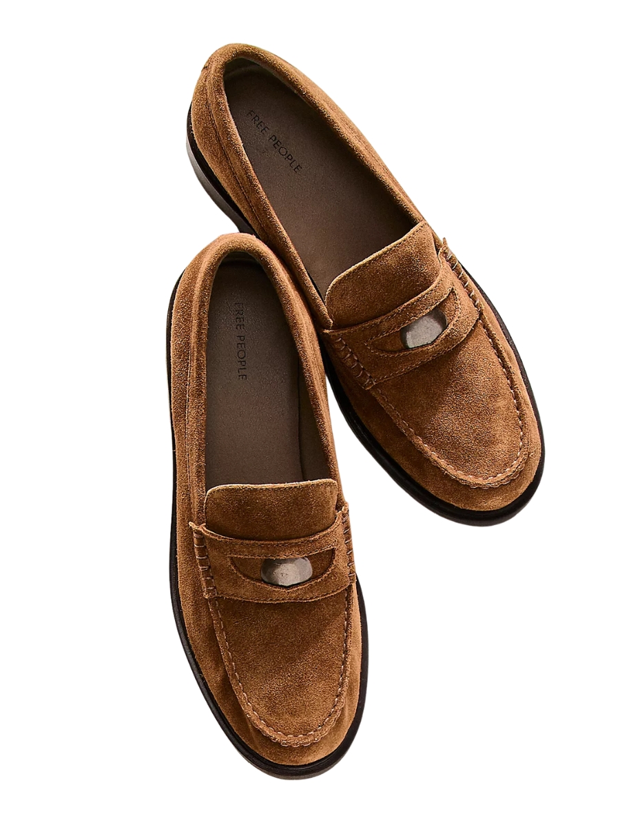 Suede Loafers