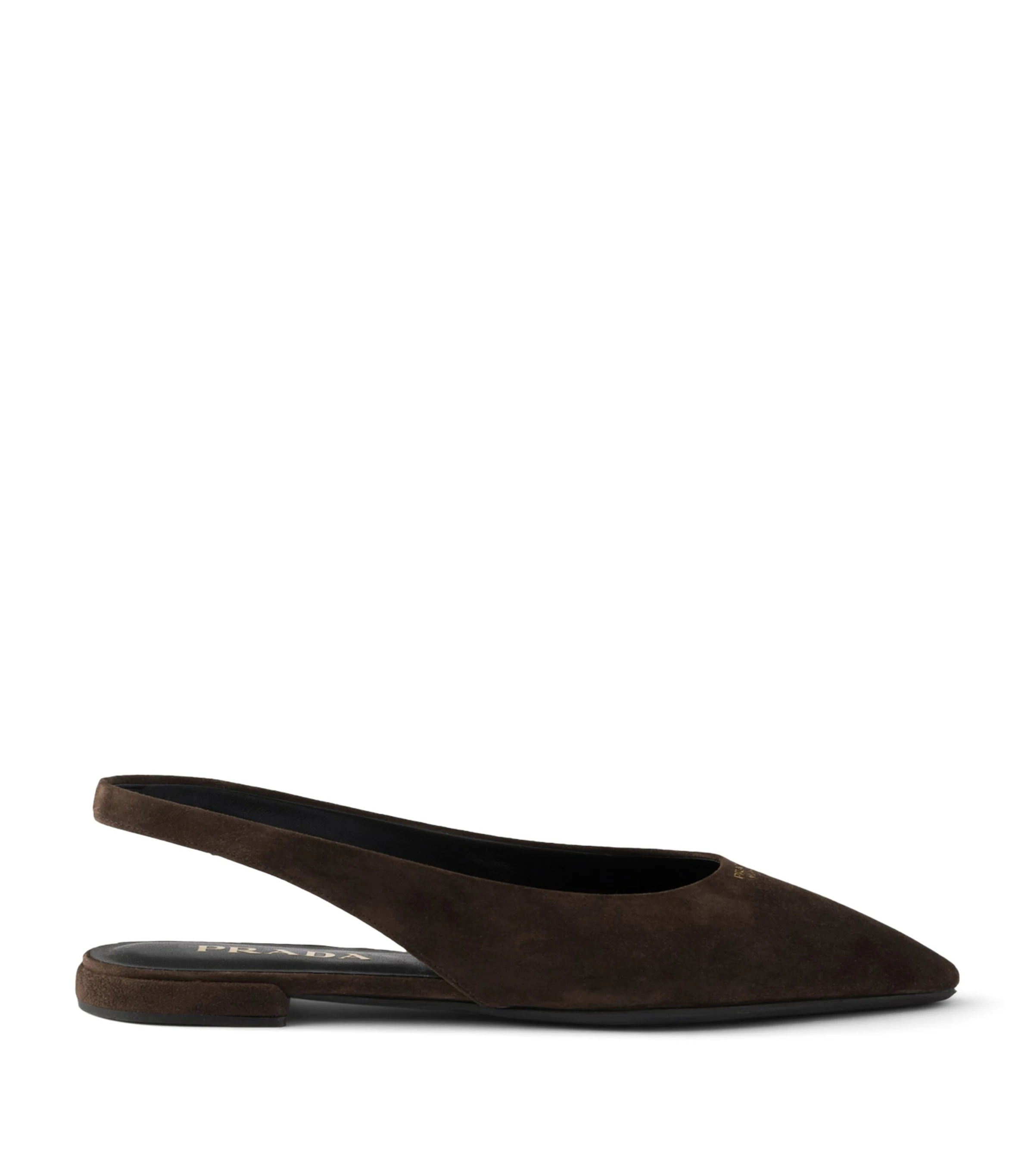 Suede Slingback Flats