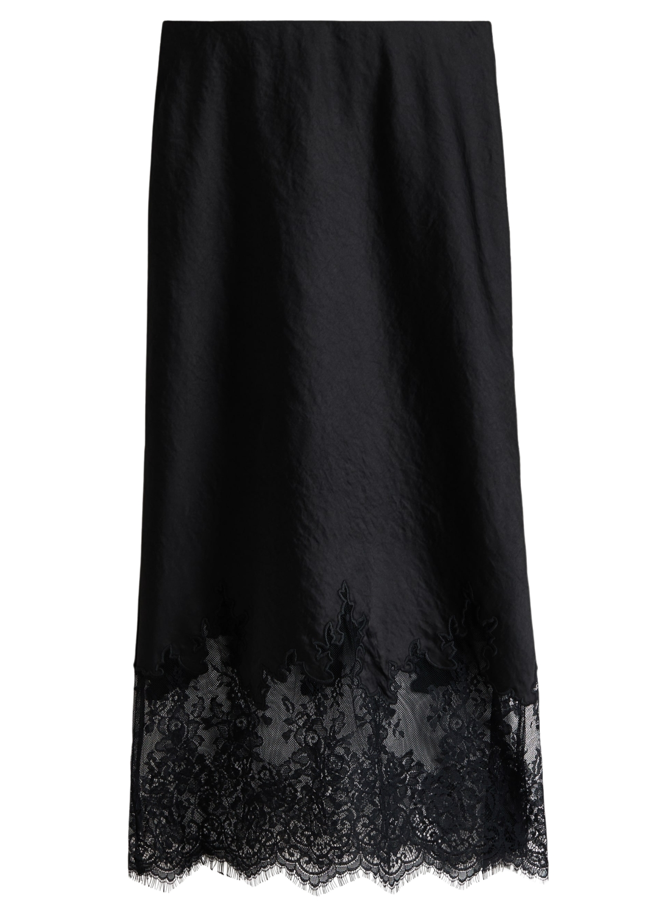 Lace Trimmed Skirt