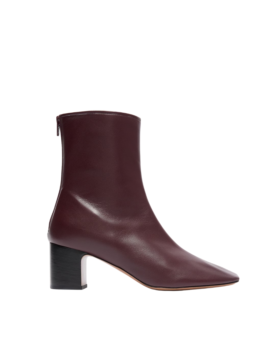 Burgundy Ankle Boots