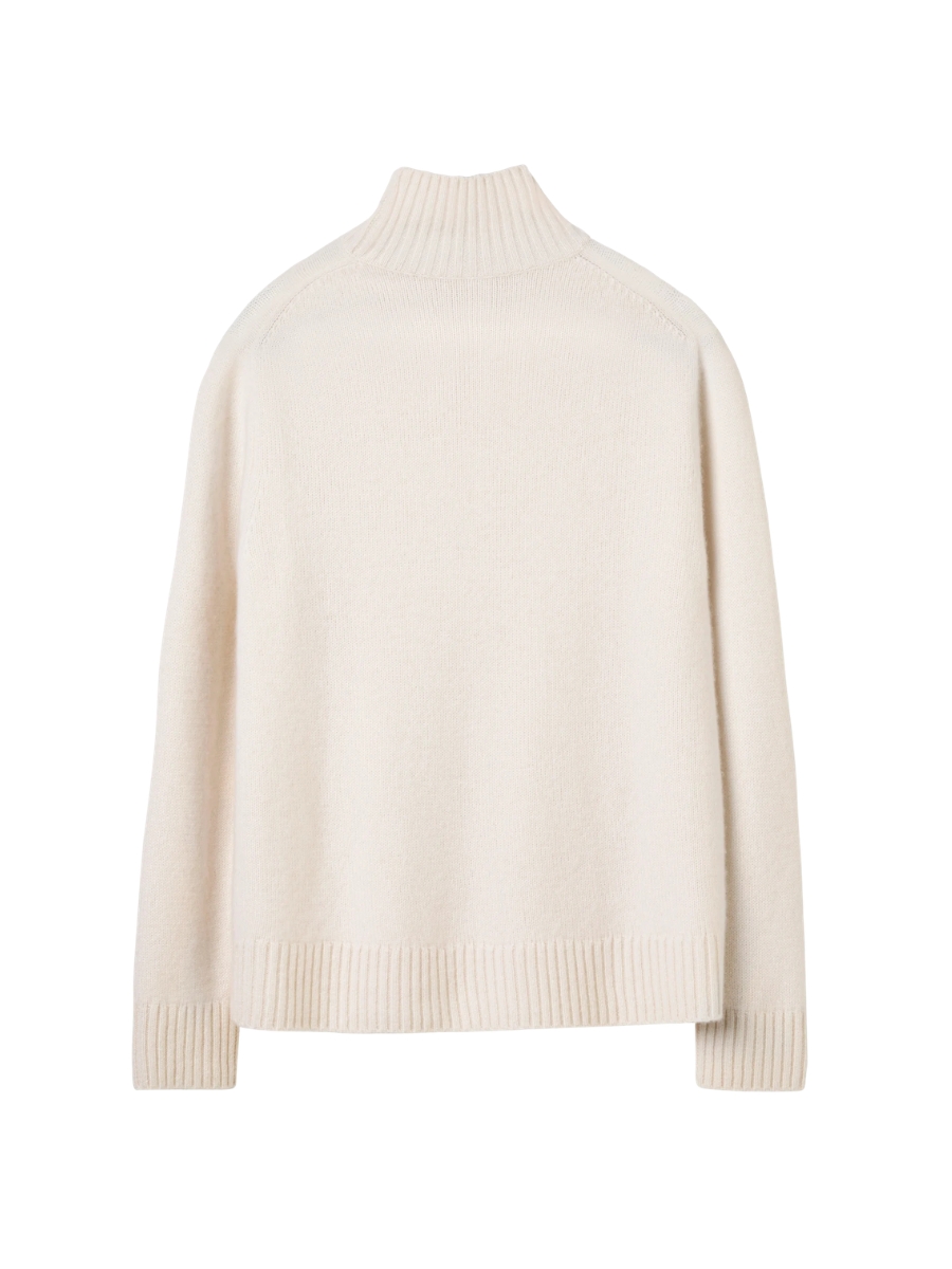 Funnel Neck Cashmere Jumper