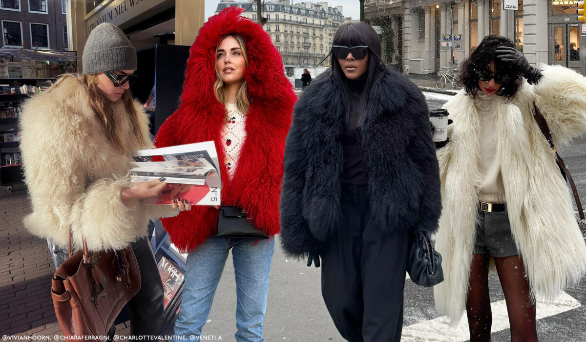 The Shaggy Coat Is Trending Right Now
